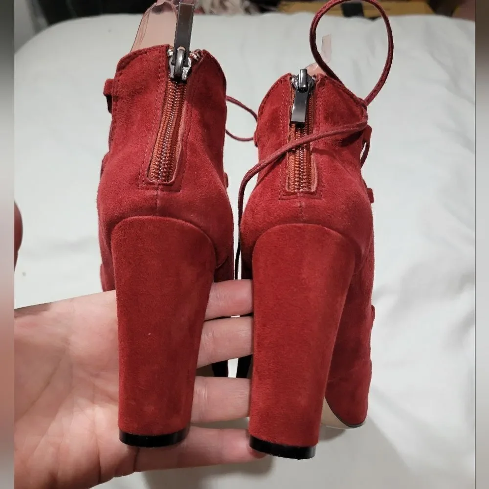 Saks fifth Jinnette Leather Ankle